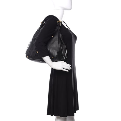 Loewe Calfskin Calle Hobo Black 2 of 9