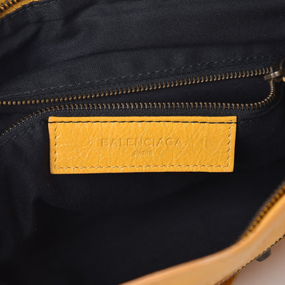 Balenciaga Agneau Classic Hardware Premier Clutch Mangue 6 of 7