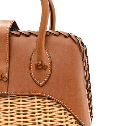 Hermes Wicker Osier Barenia Picnic Bolide Natural Fauve 13 of 14