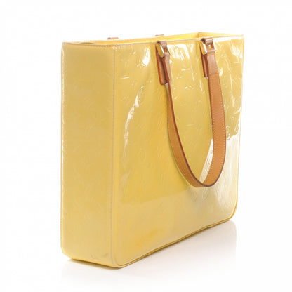 Louis Vuitton Vernis Columbus Lime 3 of 8
