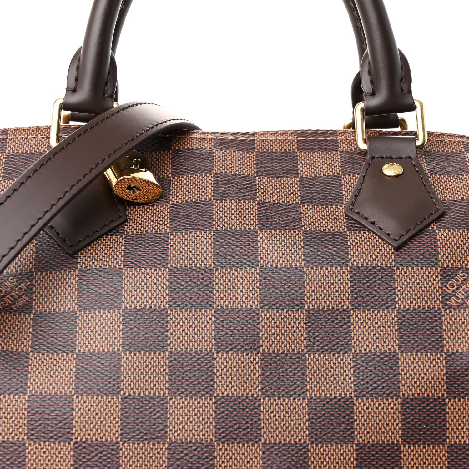 Louis Vuitton Damier Ebene Speedy Bandouliere 30 7 of 9