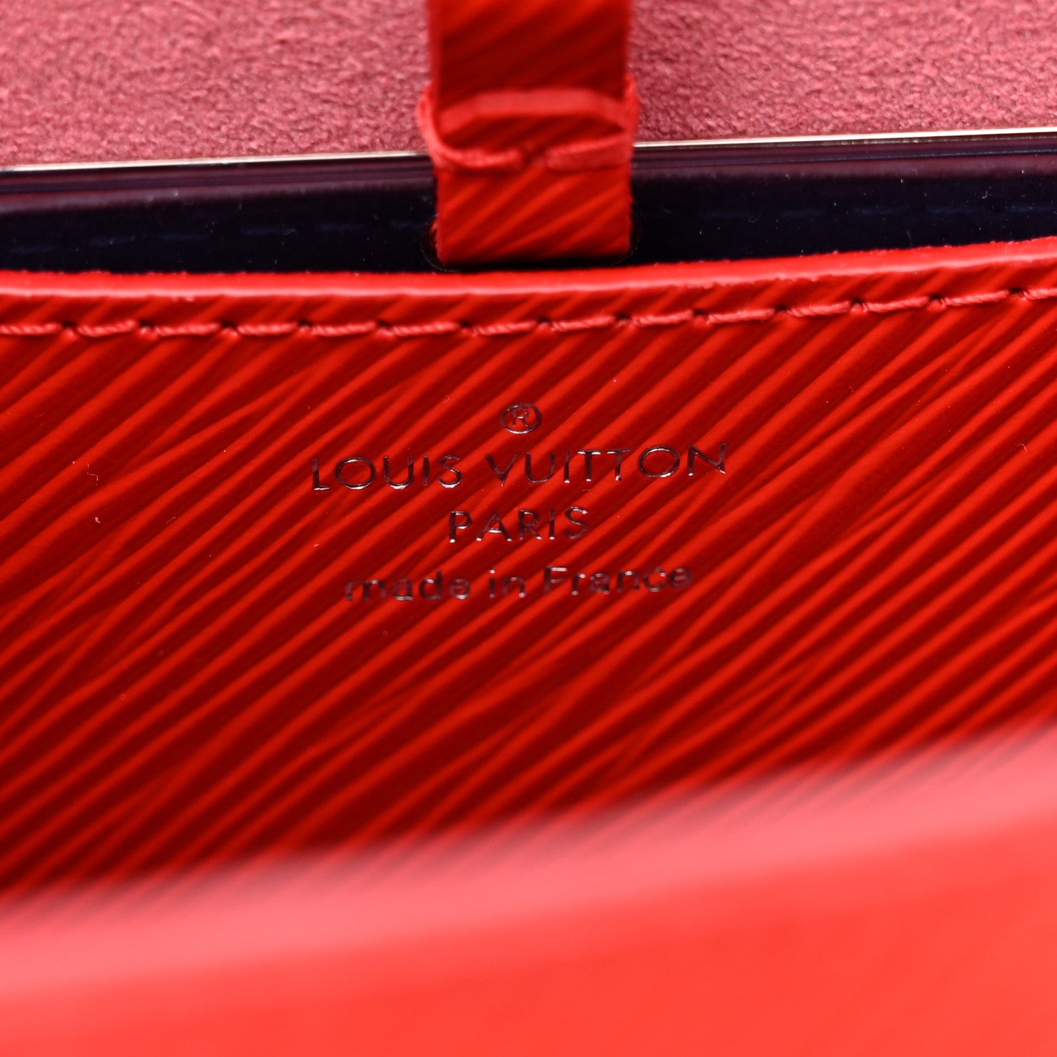 Louis Vuitton Epi Twist Shoulder Bag MM Coquelicot 6 of 9