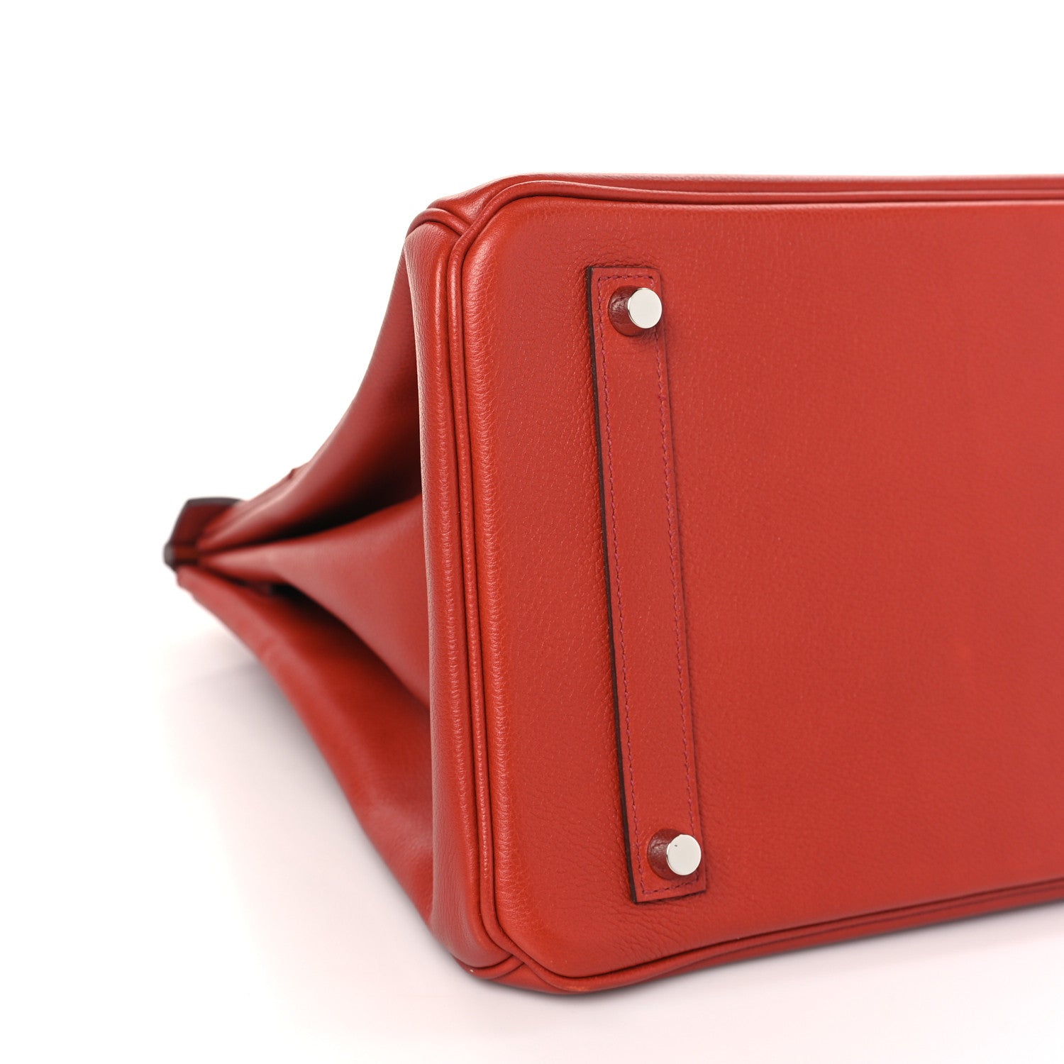 Hermes Togo Swift Ghillies Birkin 35 Brique 8 of 10