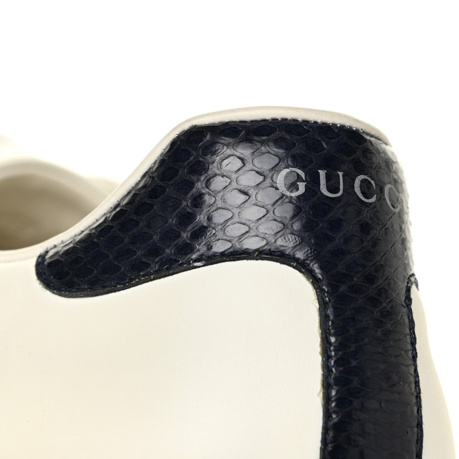 Gucci Miro Soft Calfskin Ayers Web Mens Ace Sneakers 11.5 White Blue 13 of 15