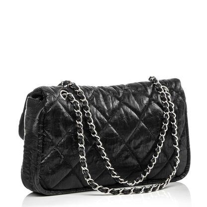 Chanel Coated Canvas Le Marais Flap Black 3 of 6