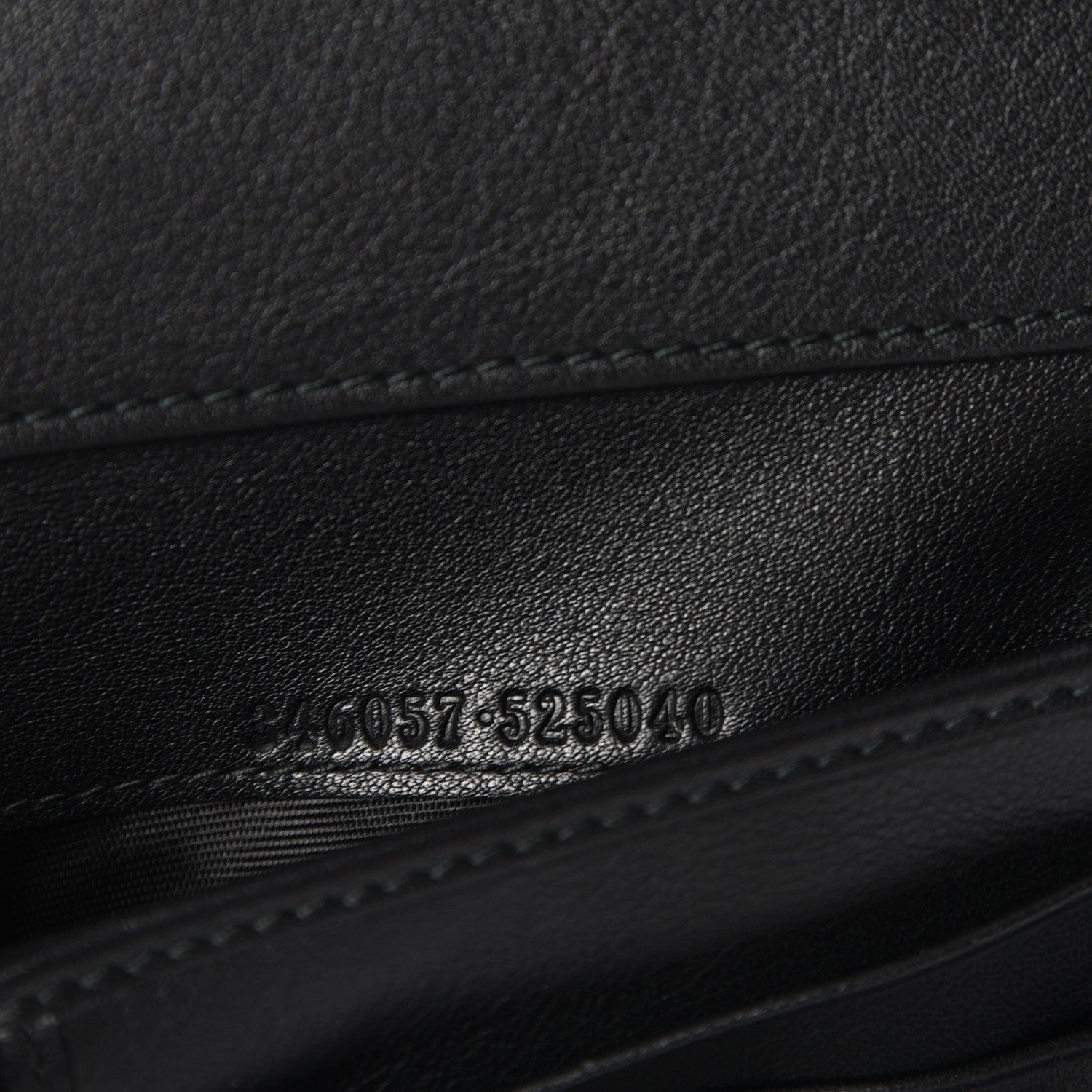 Gucci Guccissima Continental Flap Wallet Black 7 of 8