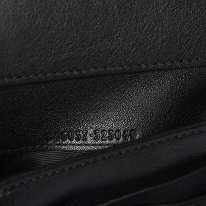 Gucci Guccissima Continental Flap Wallet Black 7 of 8