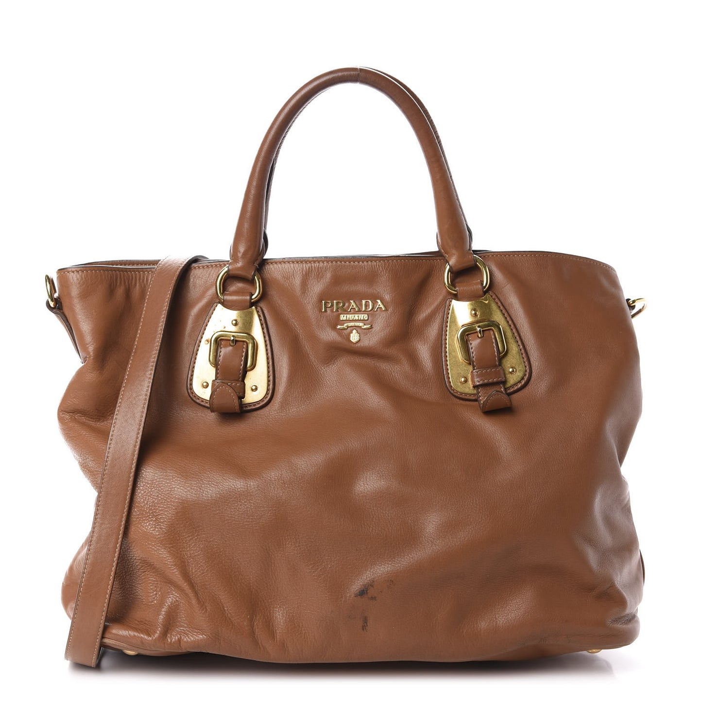 Vitello Daino Tote Cannella
