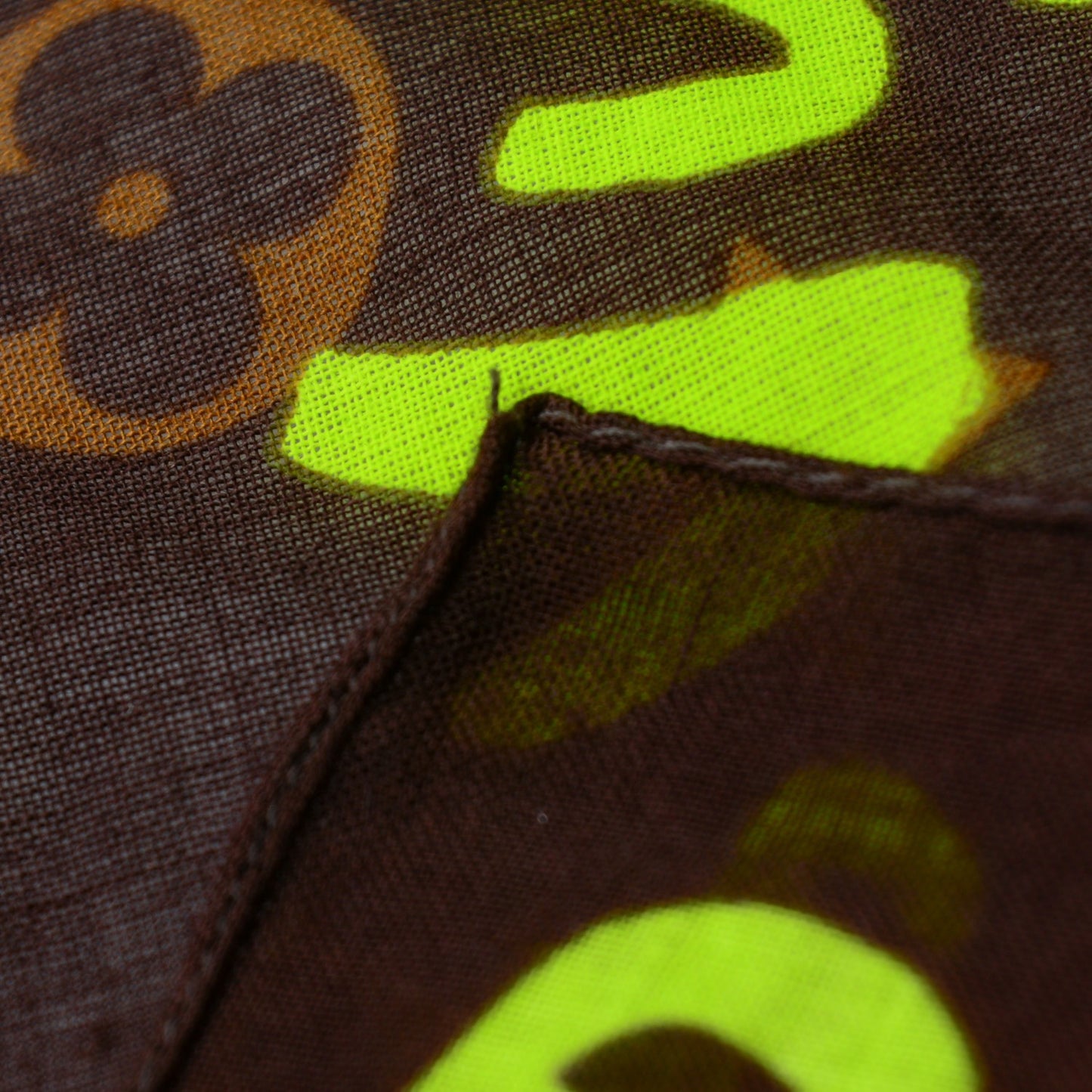Cotton Graffiti Bandana Green