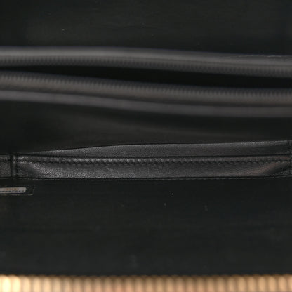 Chanel Goatskin Quilted Medium CC Filigree Vanity Case Black 6 of 12