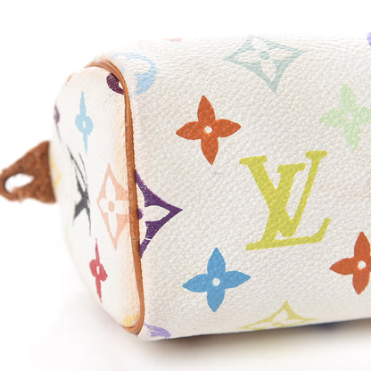 Louis Vuitton Monogram Multicolor Mini Sac HL Speedy White 10 of 13