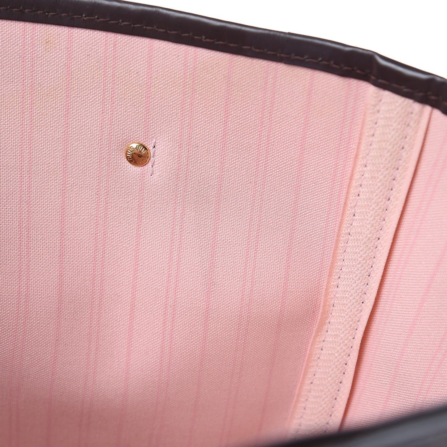 Damier Ebene Neo Neverfull MM Rose Ballerine