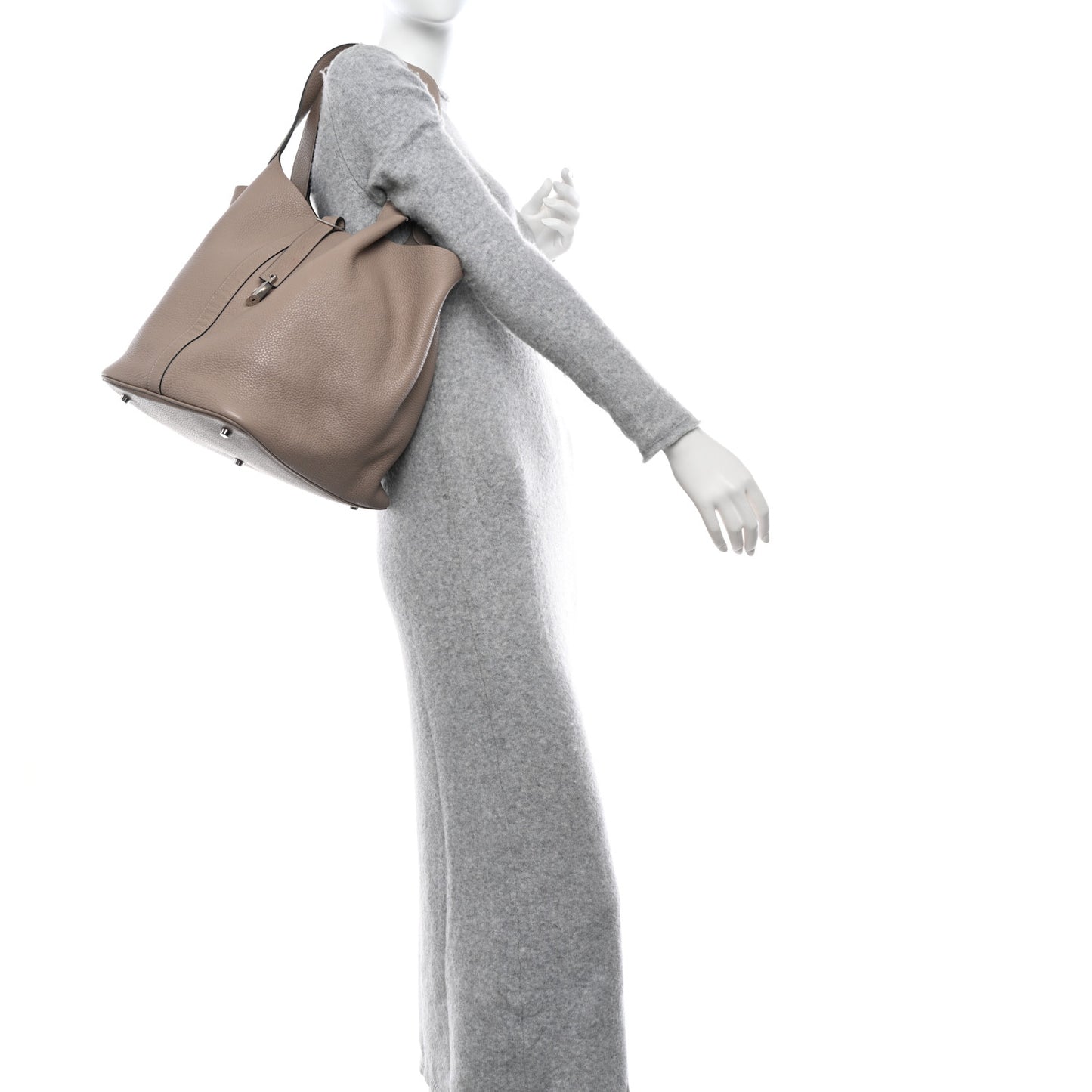 Taurillon Clemence Picotin Lock TGM Gris Tourterelle