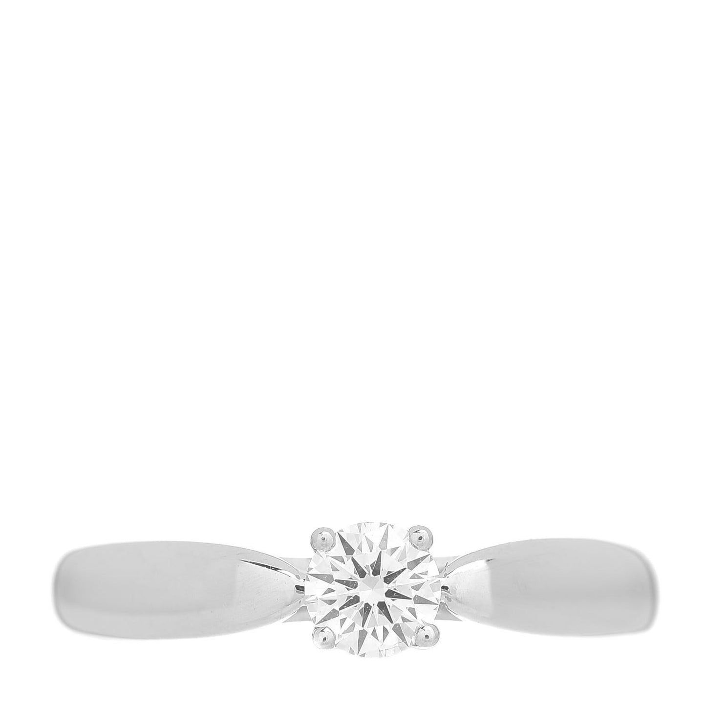 Platinum Diamond .19ct Harmony Solitaire Engagement Ring 45 3.25