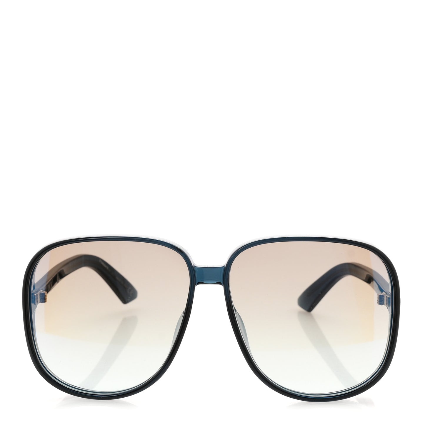 Transparent Acetate D-Doll Sunglasses Blue