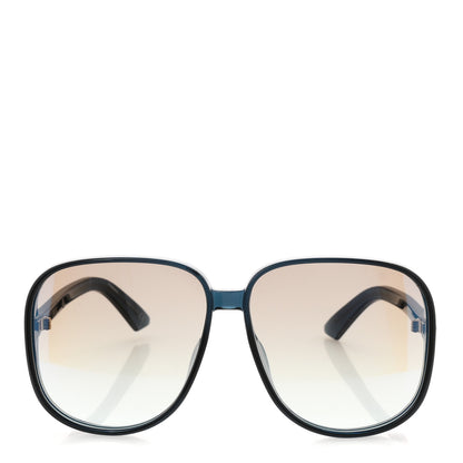 Christian Dior Transparent Acetate D-Doll Sunglasses Blue 2 of 8