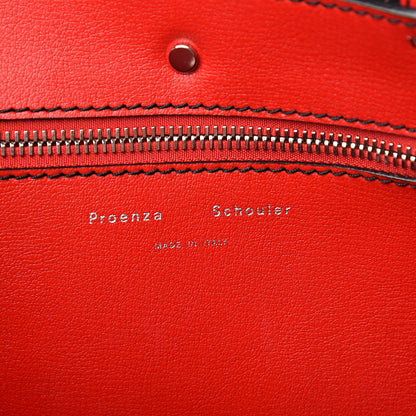 Proenza Schouler Smooth Calfskin Hex Tote Cardinal 6 of 10