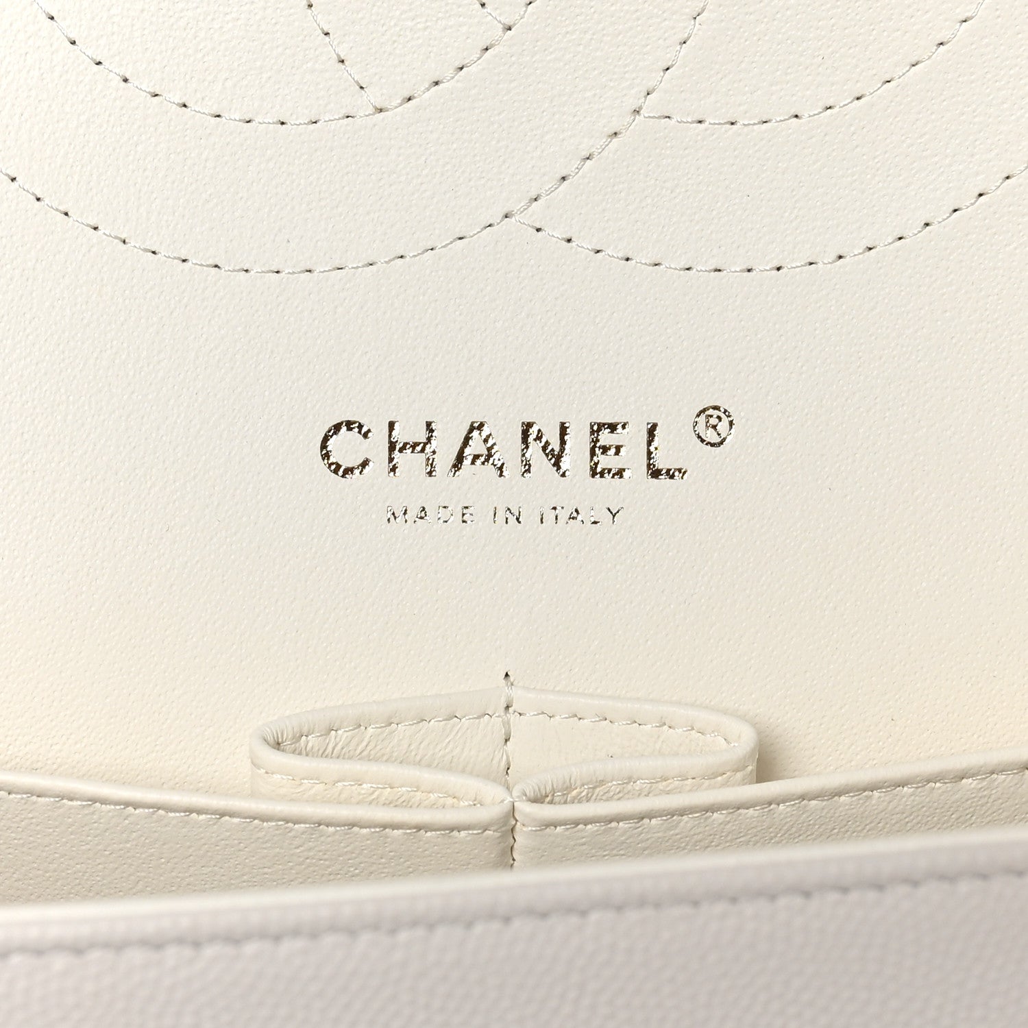 Chanel Caviar Quilted Jumbo Double Flap White 6 of 11