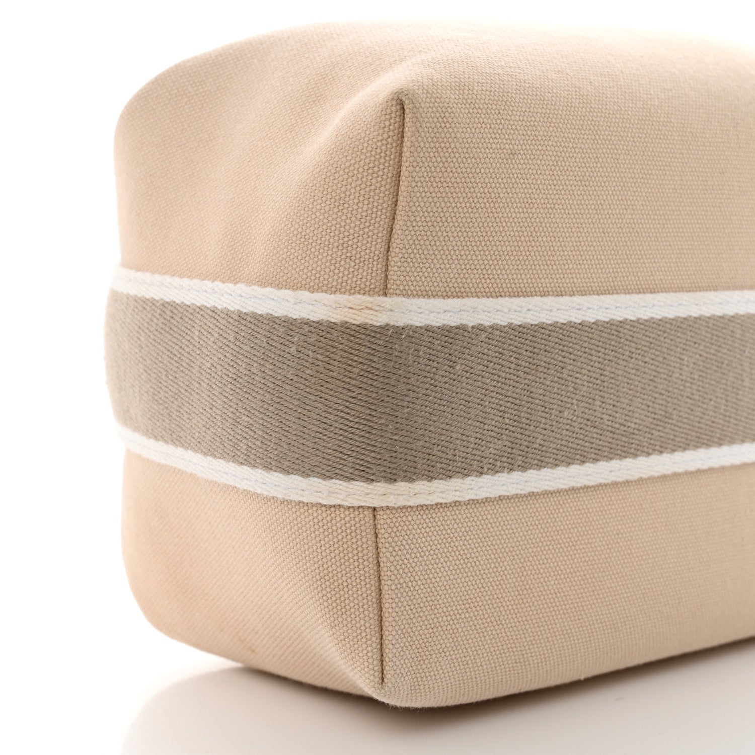 Hermes Canvas Small Bride-A-Brac Pouch Natural 8 of 10