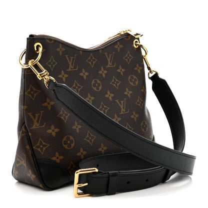 Louis Vuitton Monogram Odeon PM Black 3 of 11