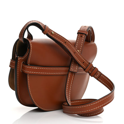 Loewe Calfskin Small Gate Crossbody Bag Rust 3 of 10