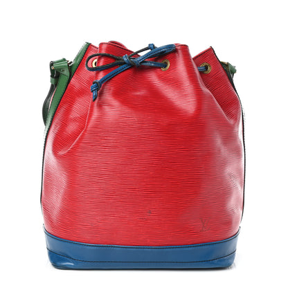 Louis Vuitton Epi Tri-Color Noe Castillan Red Toledo Borneo 1 of 16