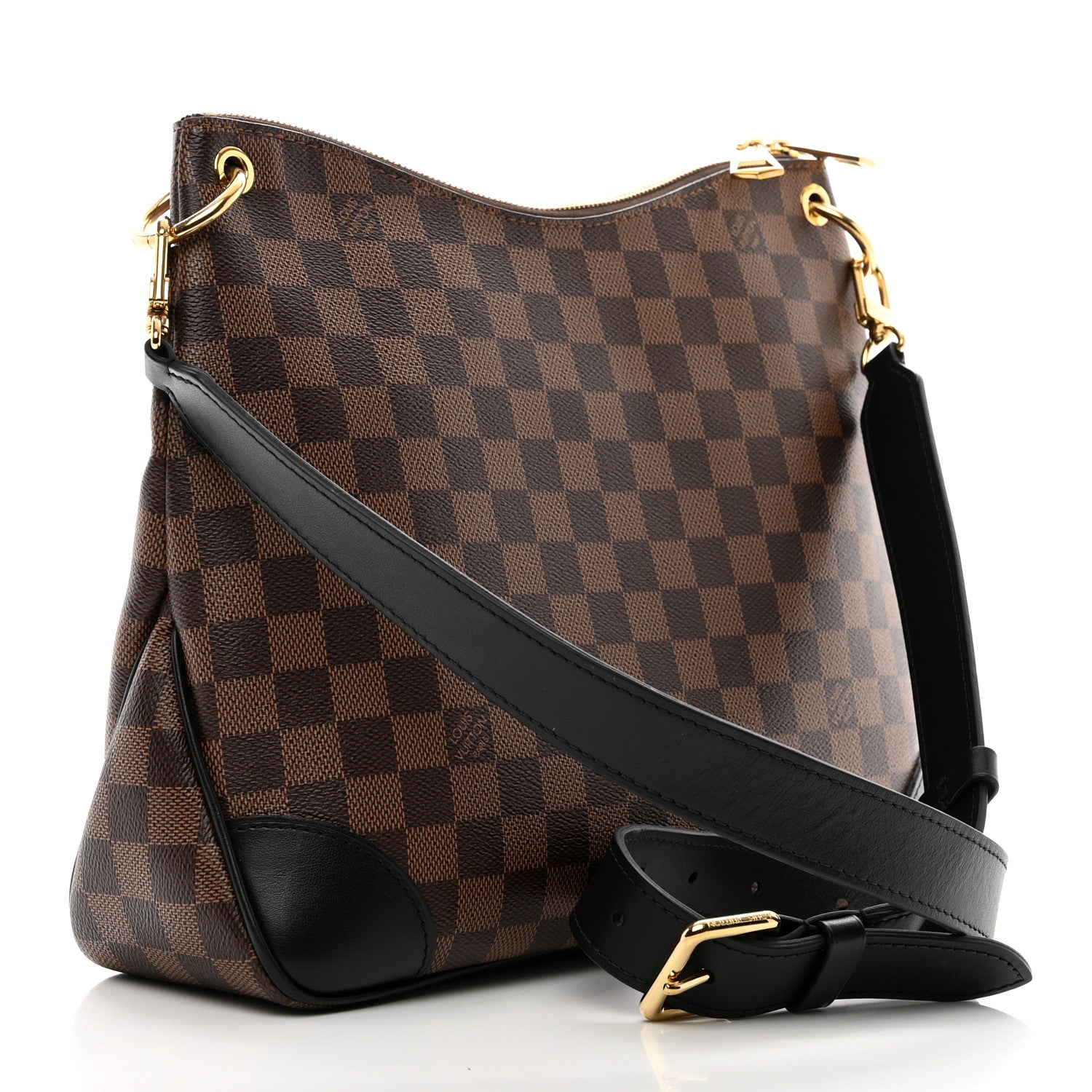 Louis Vuitton Damier Ebene Odeon MM Black 3 of 9