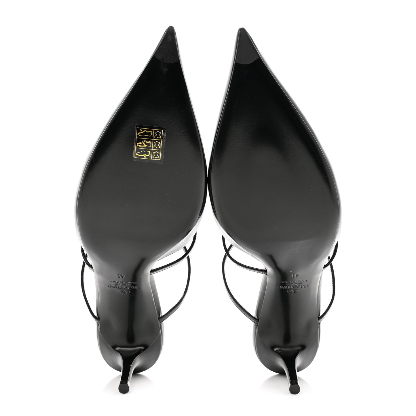 Calfskin Rockstud 60mm Wispy Mules 41 Black