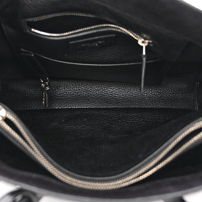 Saint Laurent Suede Calfskin Small Sac De Jour Black 5 of 10