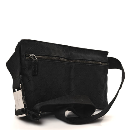 Gucci GG Monogram Double Pocket Belt Bag Black 3 of 13