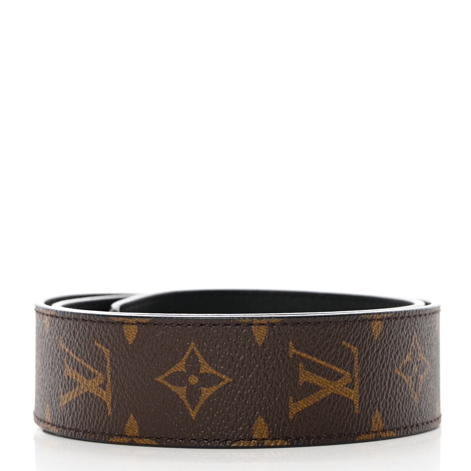 Louis Vuitton Monogram Bandouliere Shoulder Strap Black 4 of 10