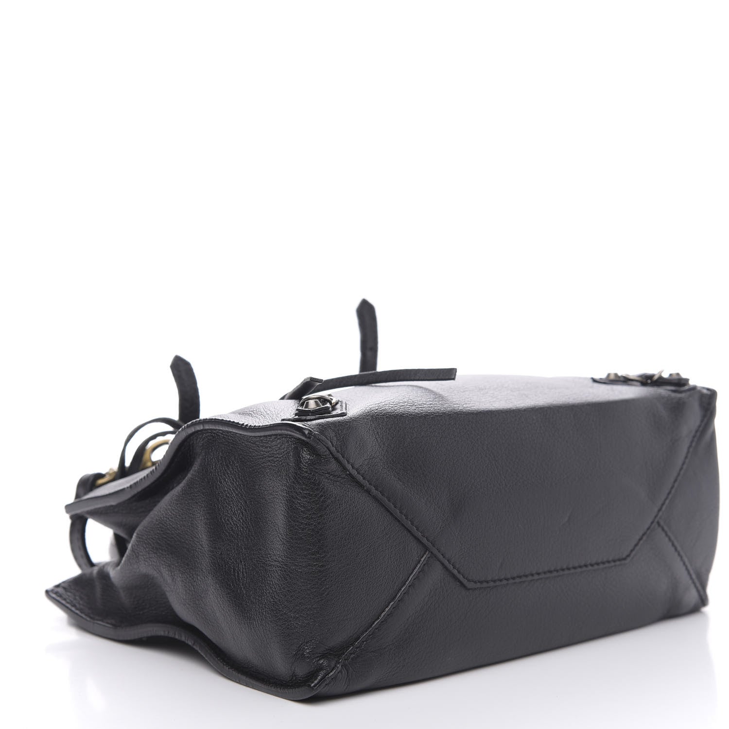 Balenciaga Calfskin Papier Mini A4 Tote Black 4 of 13