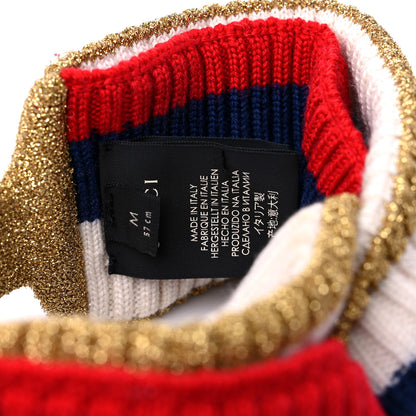 Gucci Wool Indilus Headband M Ivory Red 5 of 5