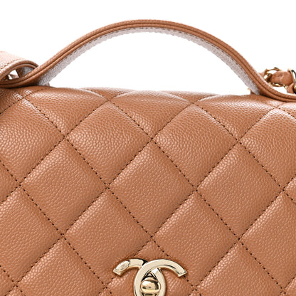 Chanel Caviar Quilted Medium Business Affinity Flap Brown 8 of 12