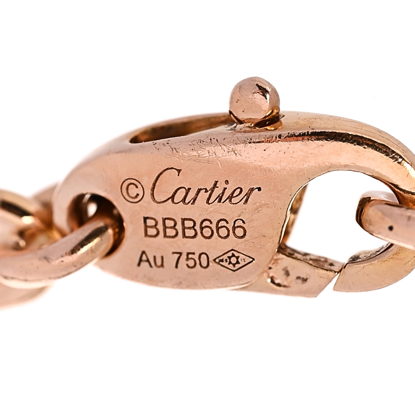 18K Yellow Gold Spartacus Link Chain Bracelet