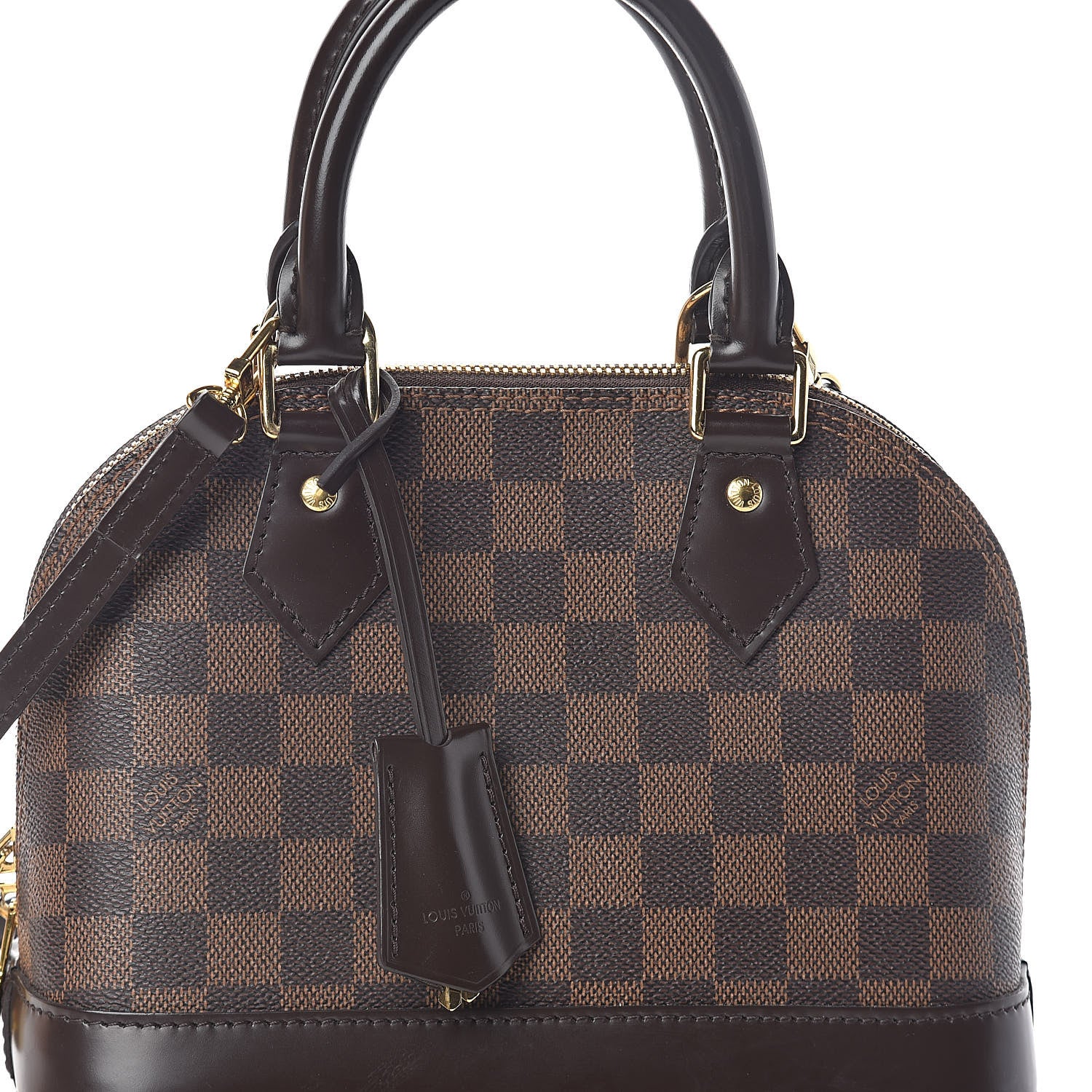 Louis Vuitton Damier Ebene Alma BB 6 of 9