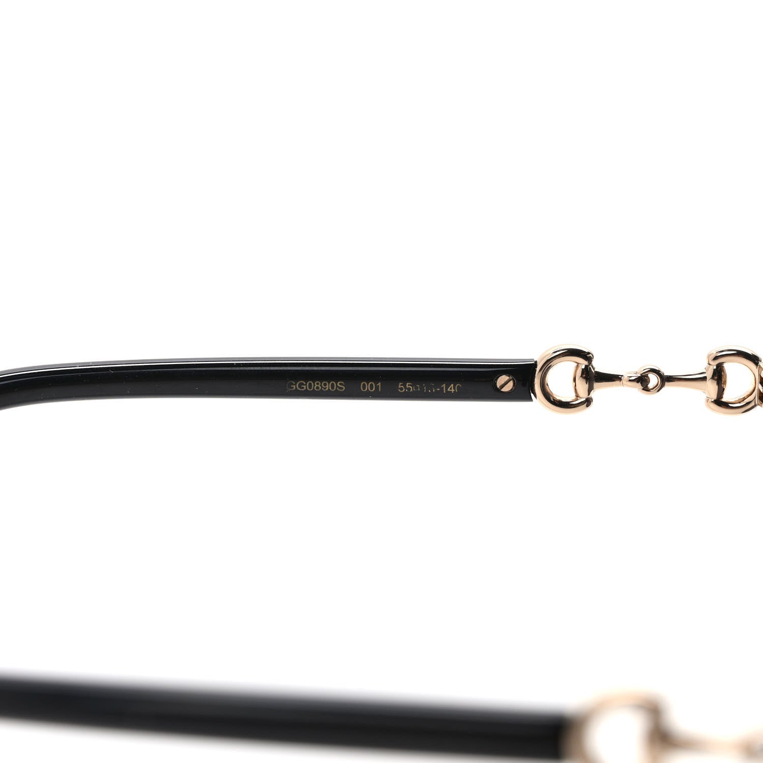 Gucci Horsebit Square Frame Sunglasses GG0890S Black 7 of 8