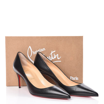 Christian Louboutin Shiny Nappa Decollete 554 70 Pumps 38.5 Black 8 of 8