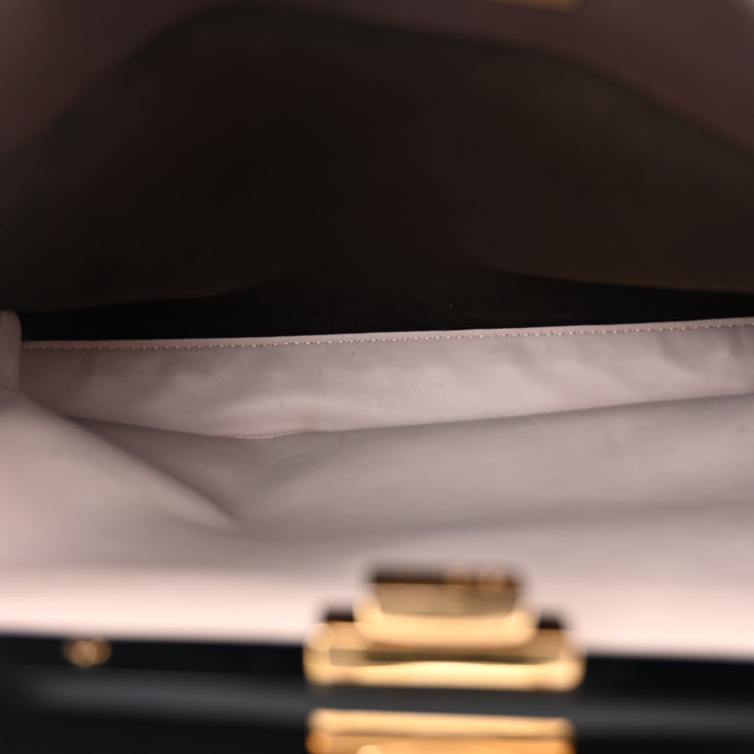 Fendi Vitello Seta Shiny Nappa Medium Peekaboo Iconic Satchel Moresco Rosa Doll 5 of 12