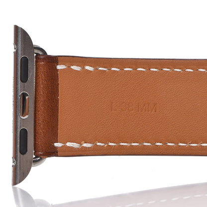 Hermes Barenia 38mm Apple Watch Double Tour Fauve 8 of 10