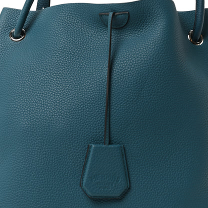 Hermes Taurillon Clemence Silkycity 33 Vert Bosphore 7 of 9