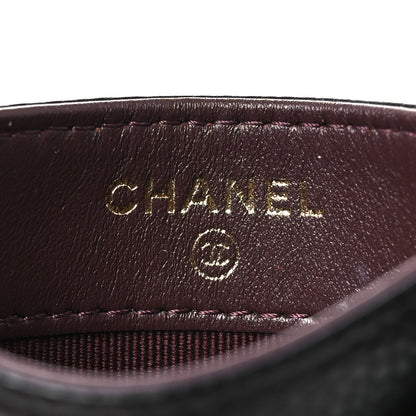 Chanel Caviar Quilted Card Holder Black 6 of 10