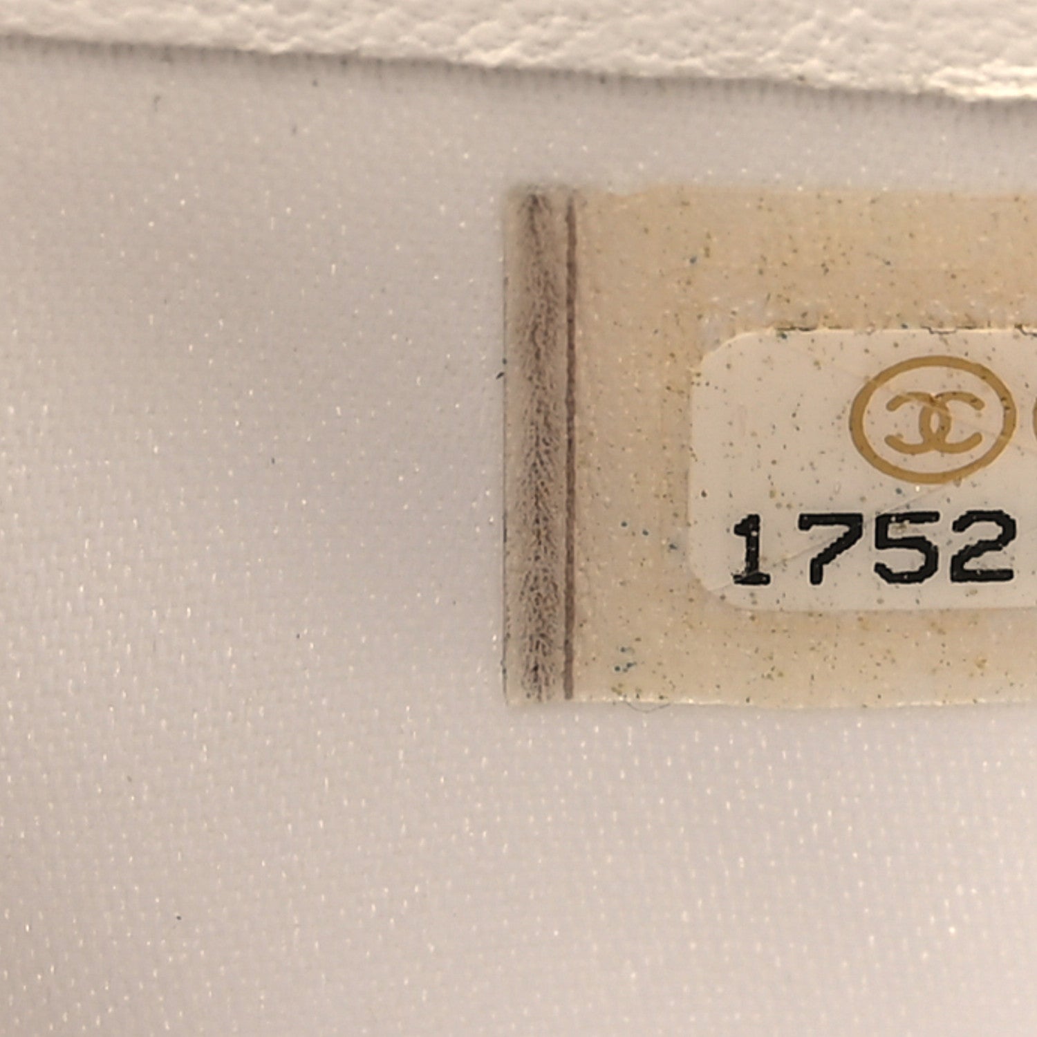 Chanel Tweed Coating Quilted Zip Around Wallet  White 8 of 8