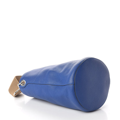 Prada Vitello Daino Bucket Bag Royal 4 of 9