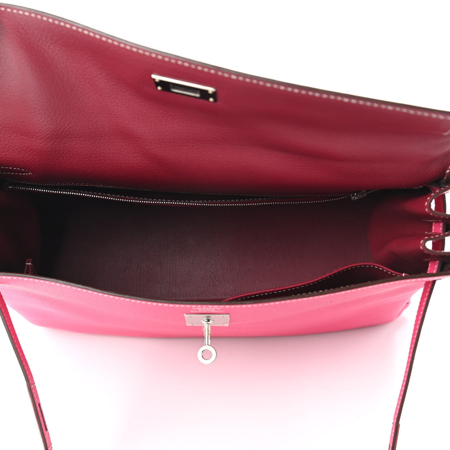Epsom Candy Kelly Retourne 35 Rose Tyrien Rubis