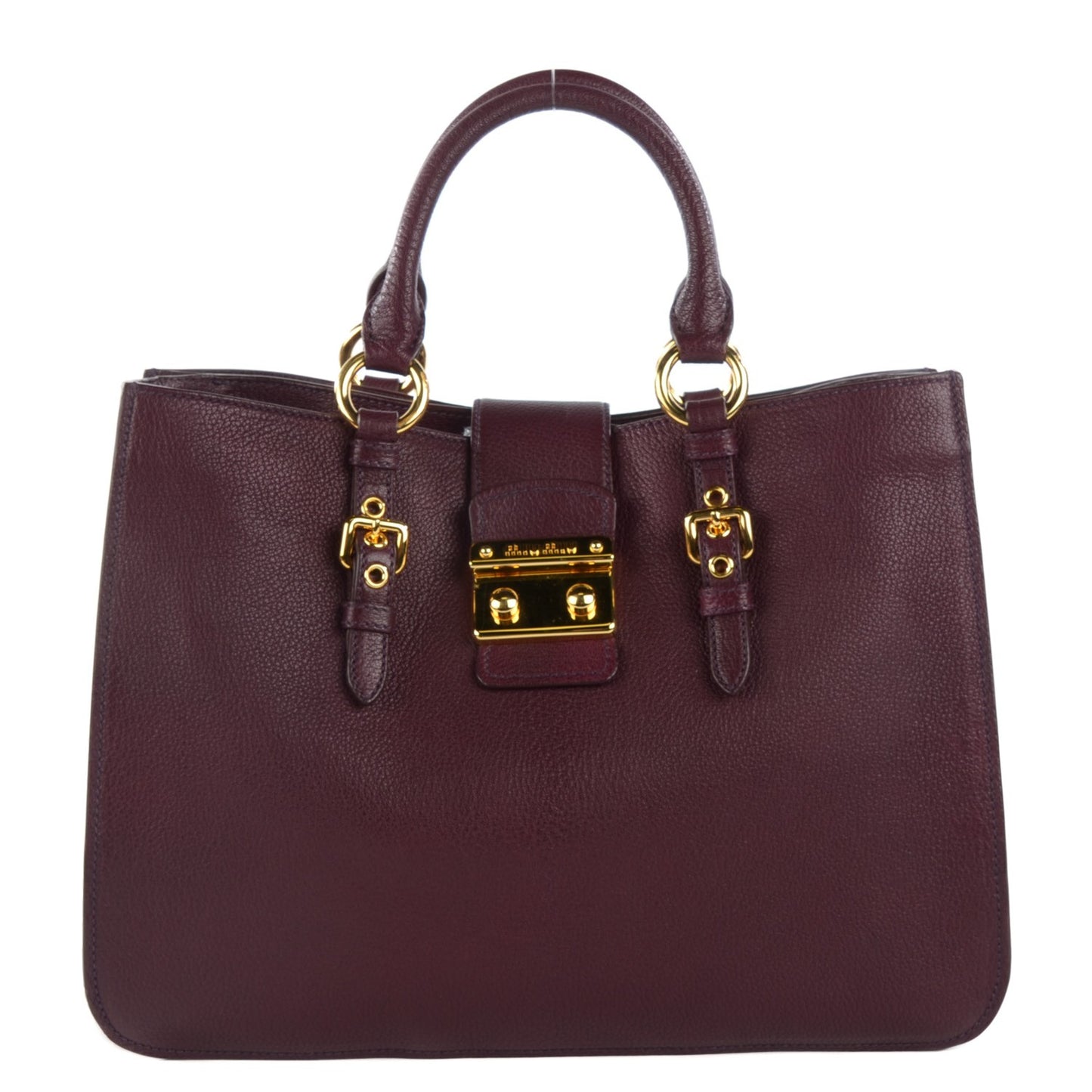 Goatskin Madras Tote Ribes