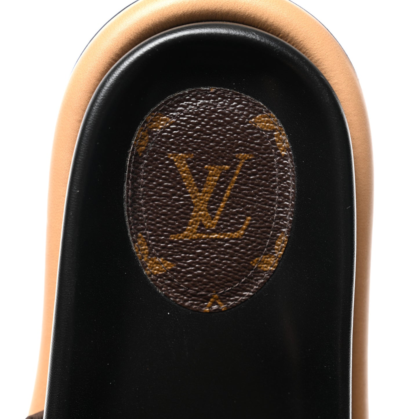 Nylon Monogram Pool Pillow Comfort Mule 40 Cacao Brown