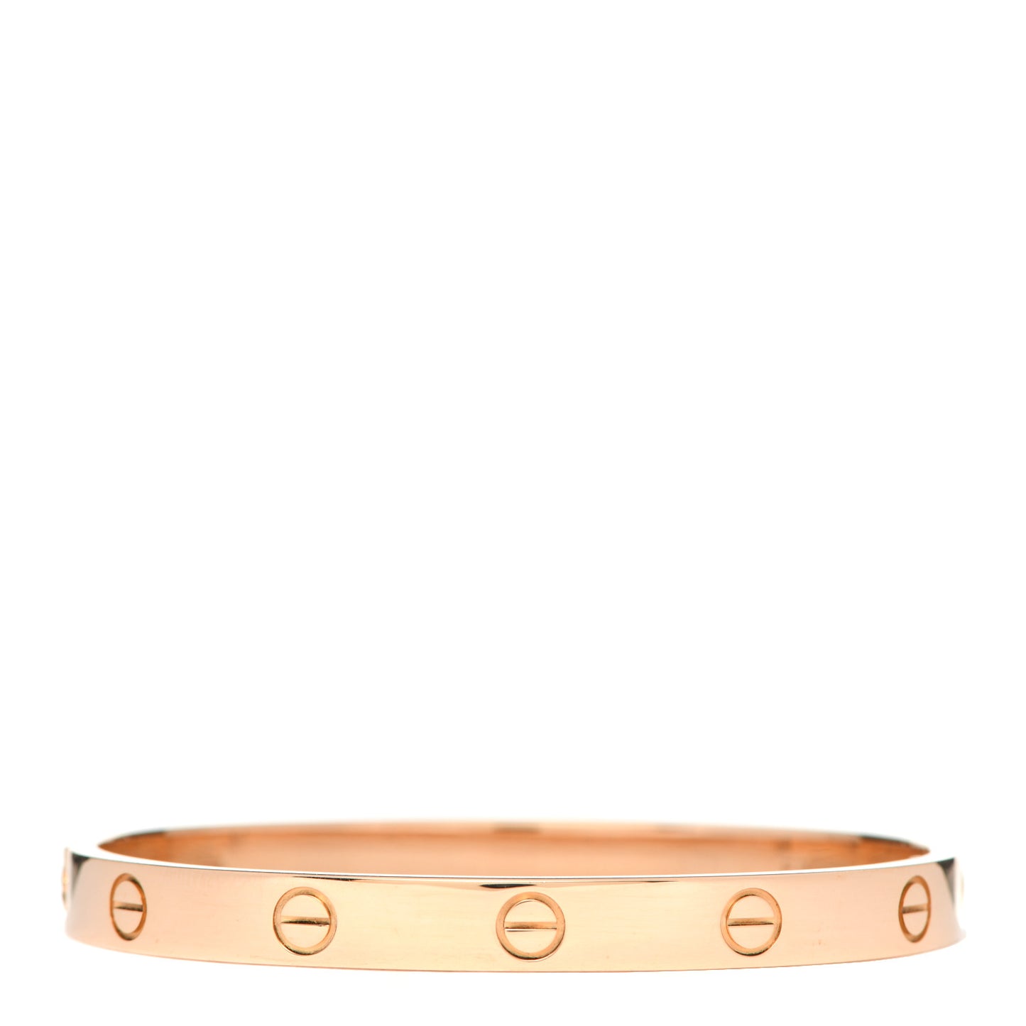 18K Pink Gold LOVE Bracelet 17