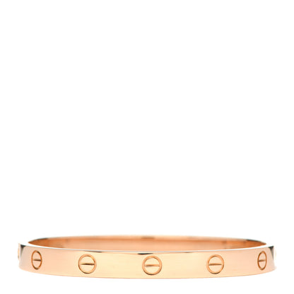 Cartier 18K Pink Gold LOVE Bracelet 17 3 of 6