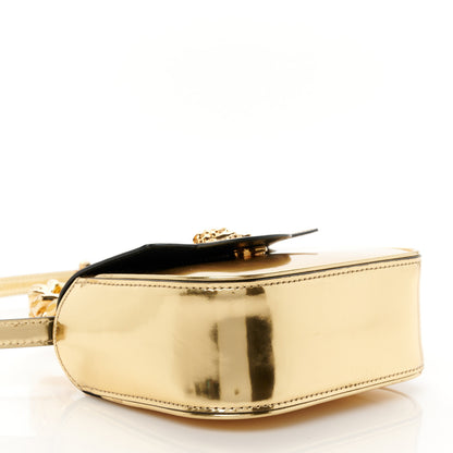 Versace Metallic Calfskin Mini La Medusa Bag Gold 10 of 11